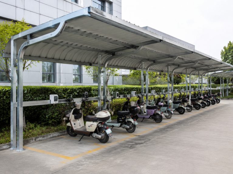 广陵区电瓶车充电棚
